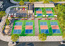 create padel, pickleball, and tennis court 3d visuals